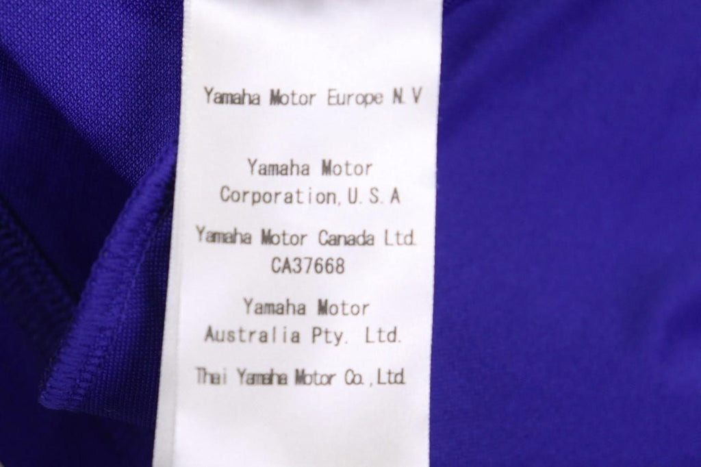 Yamaha Motor Blue Raglan Sleeve Full Zip Monster Energy Racing Team Jacket Sz S