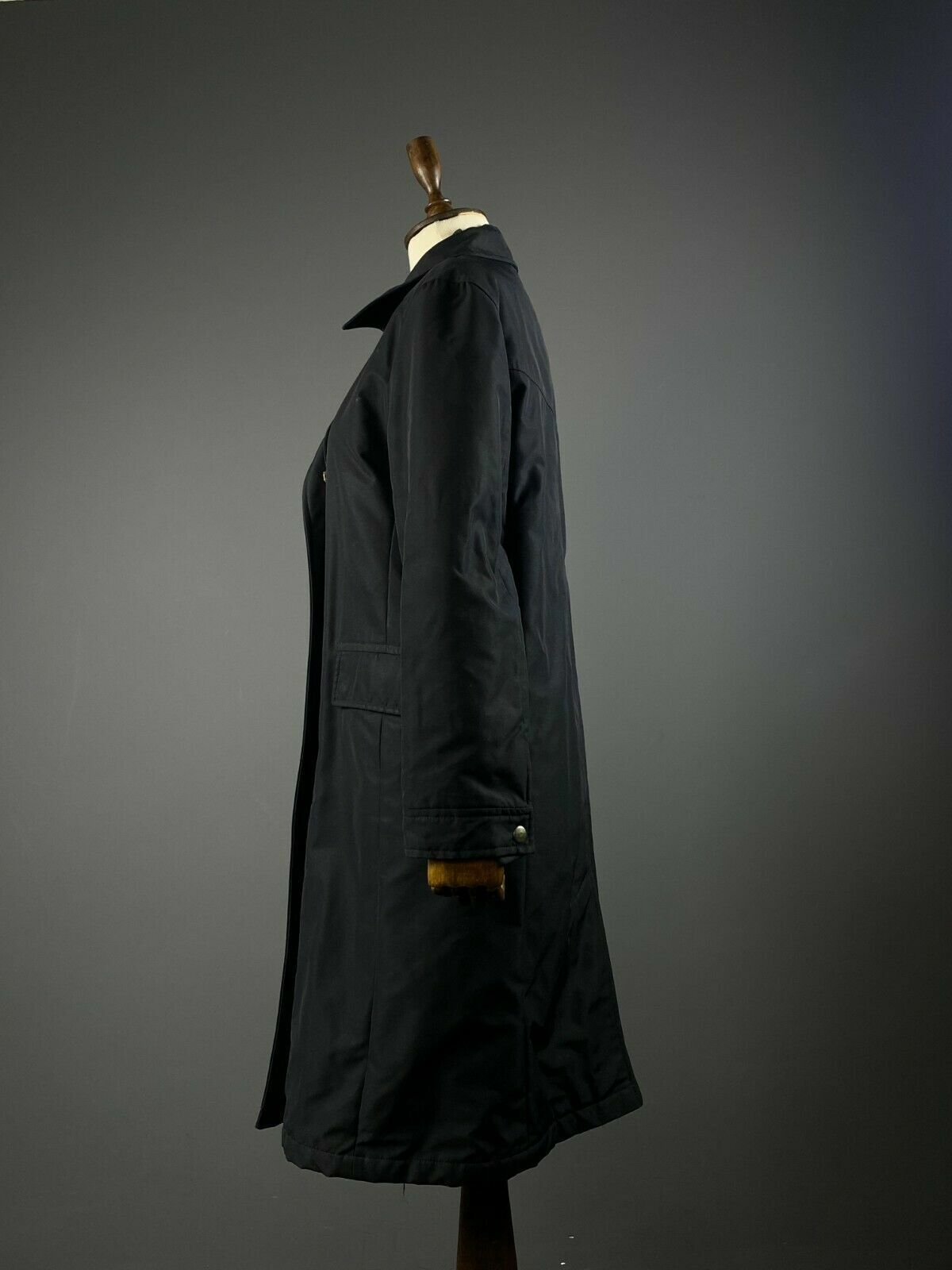 Weekend Max Mara Black Full Zip Nylon Coat Jacket – Women's 38