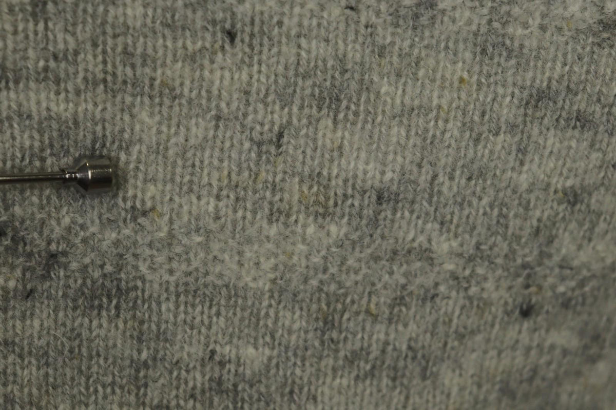 GUDRUN SJODEN Gray Crew Neck Raglan Sleeve Button Front Cardigan Sweater – Size S