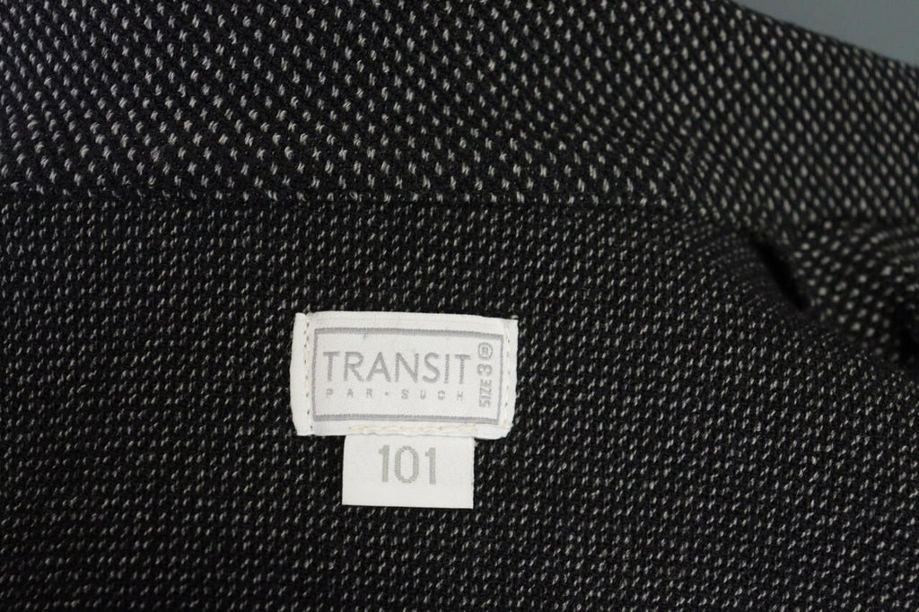 TRANSIT PAR SUCH Gray Designer Wool Business Blazer Jacket – Size 3