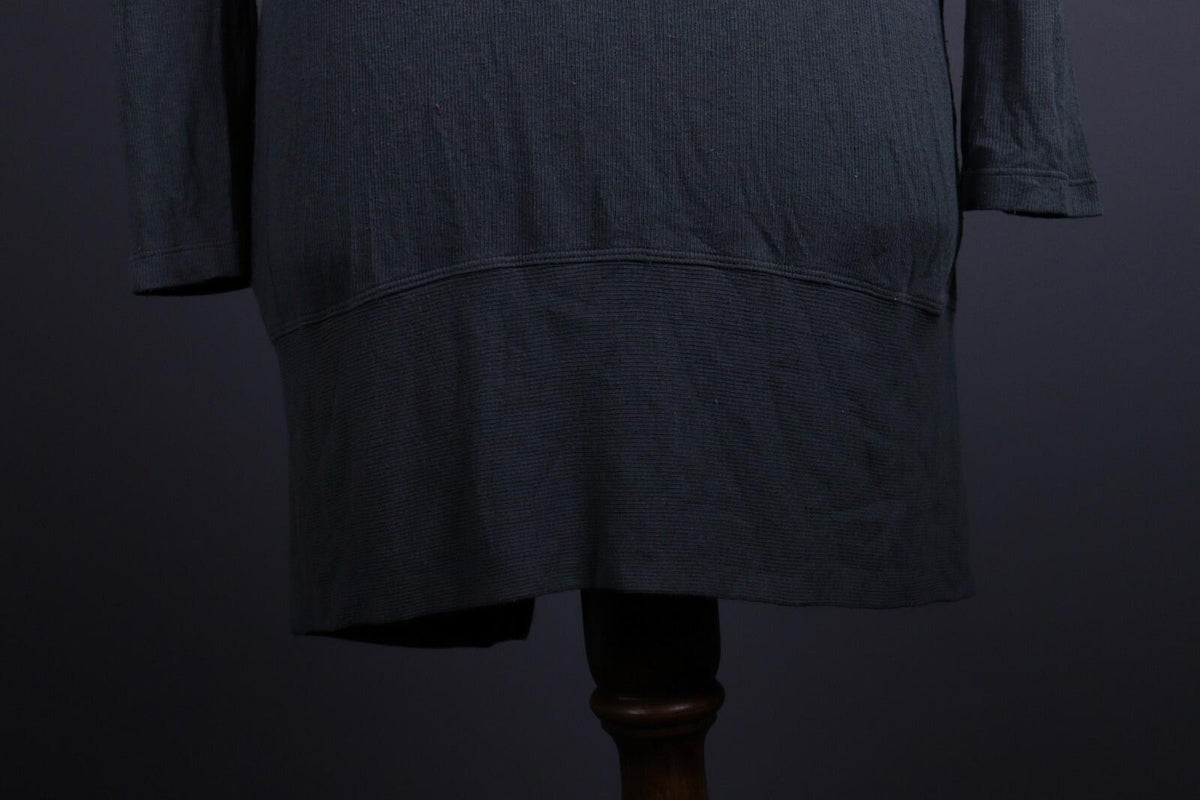 TRANSIT PAR SUCH 334 Gray Knit Long Cardigan Sweater – Size 3 Large
