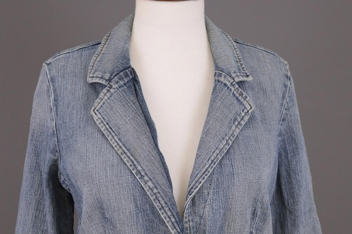 Vintage 90s W&L.T Walter Van Beirendonck Denim Jacket 38