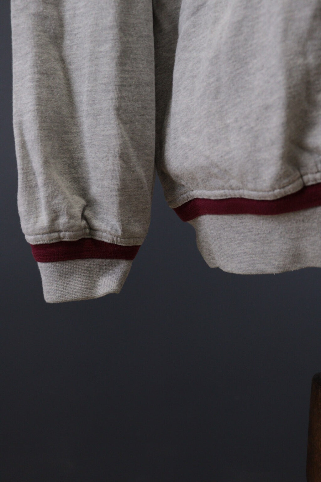 Vintage Carlo Colucci Embroidered Logo Gray Sweatshirt – Size L US 42-44 EU 52-54