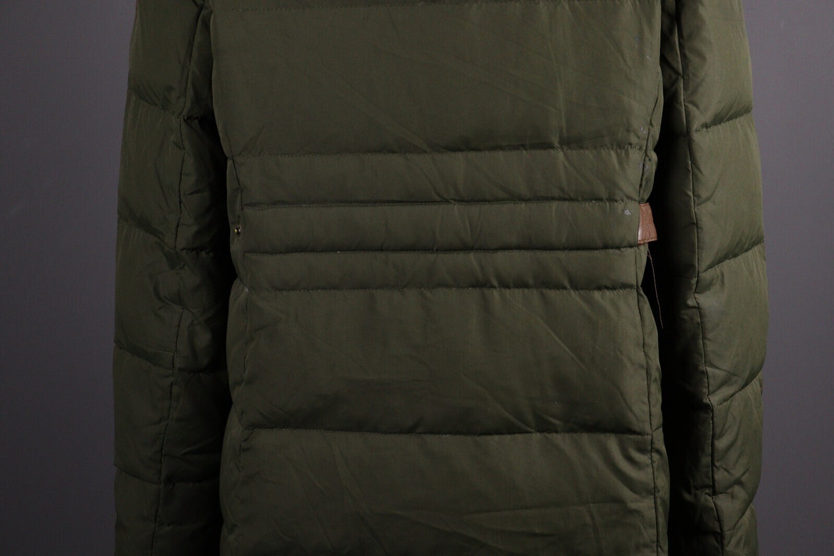 Lauren Ralph Lauren Khaki Down Faux Fur Parka Jacket – Size XL