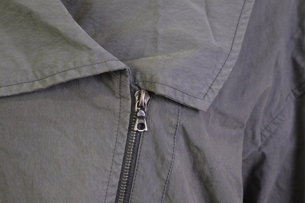 OSKA Gray Long Sleeve Full Zip Collared Pockets Oversized Jacket – Size 1