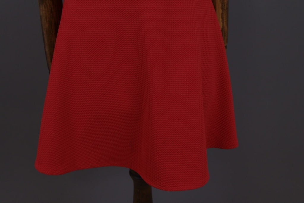 Pinko Red Sleeveless Evening Bodycon A-Line Short Dress – Size I 42 / GB 10 – Used