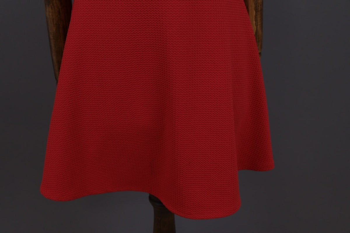 Pinko Red Sleeveless Evening Bodycon A-Line Short Dress – Size I 42 / GB 10 – Used