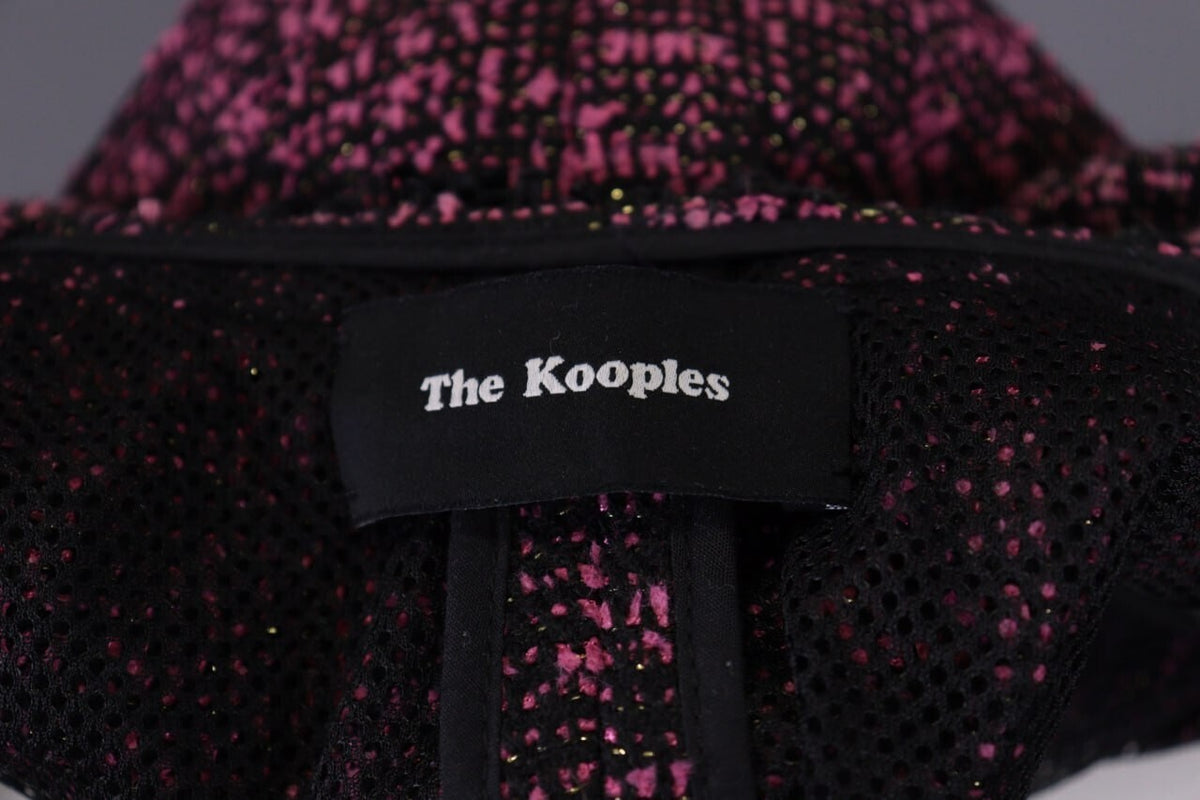 The Kooples Purple Embroidered Open Front Cardigan Jacket – Size 32