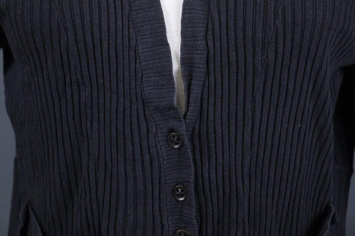 TRANSIT PAR SUCH Black Long Sleeve Lightweight Cardigan Sweater – Size 4