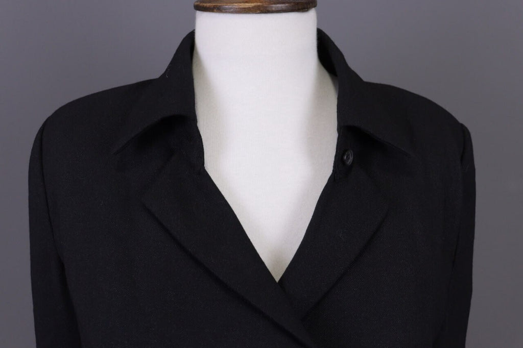 BNWT Ladies Cop Copine Celeri Chemise Veste Black Open Front Jacket 40