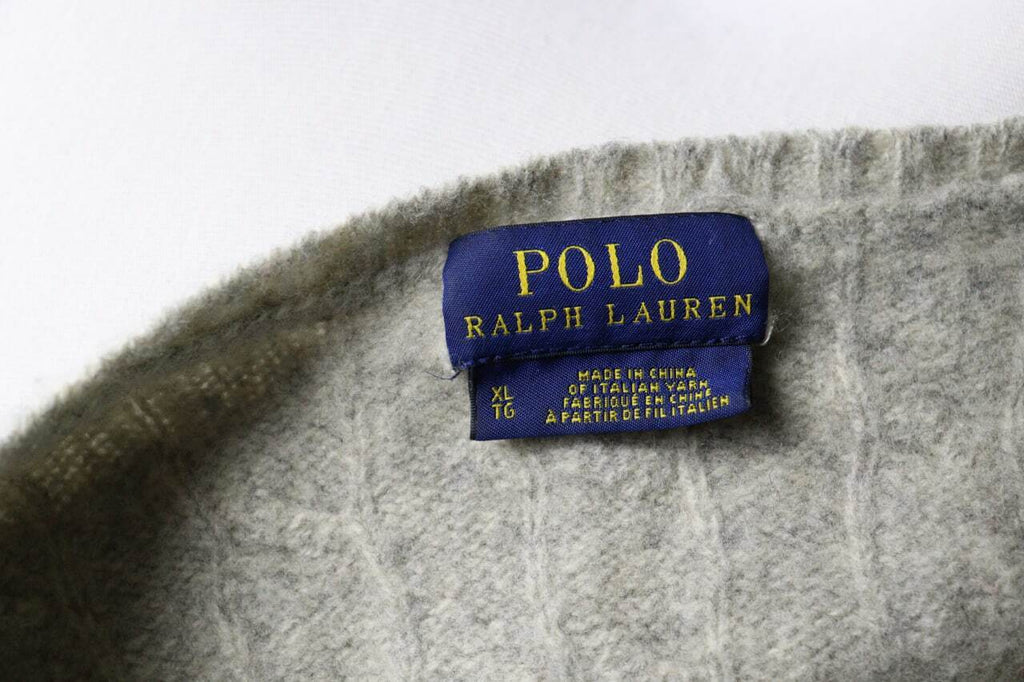 Polo Ralph Lauren Wool Cashmere Cable Knit Casual Sweater – Women's XL