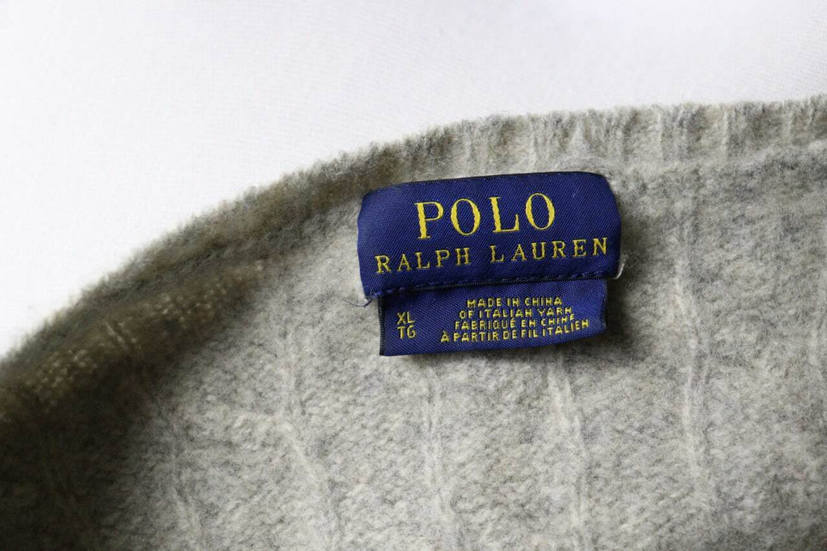 Polo Ralph Lauren Wool Cashmere Cable Knit Casual Sweater – Women's XL