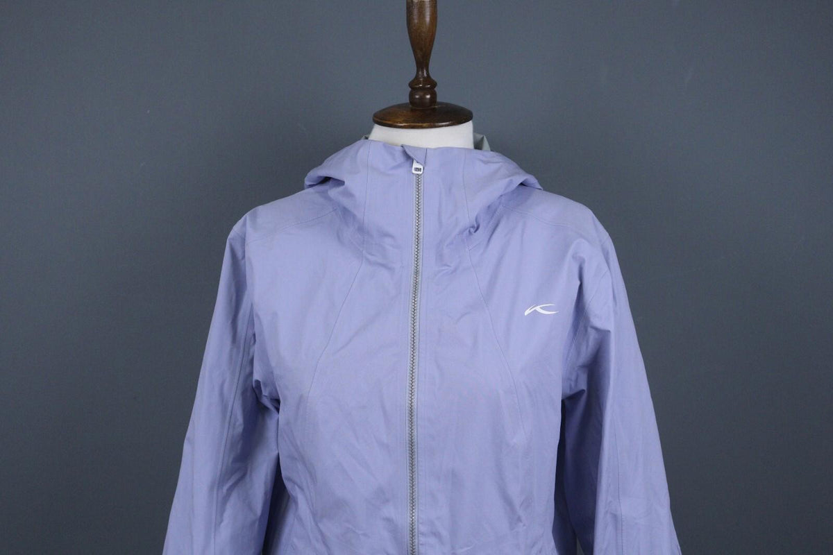 KJUS Purple Long Sleeve Full Zip Hooded Cloud Ski Jacket – Size 42 / XL