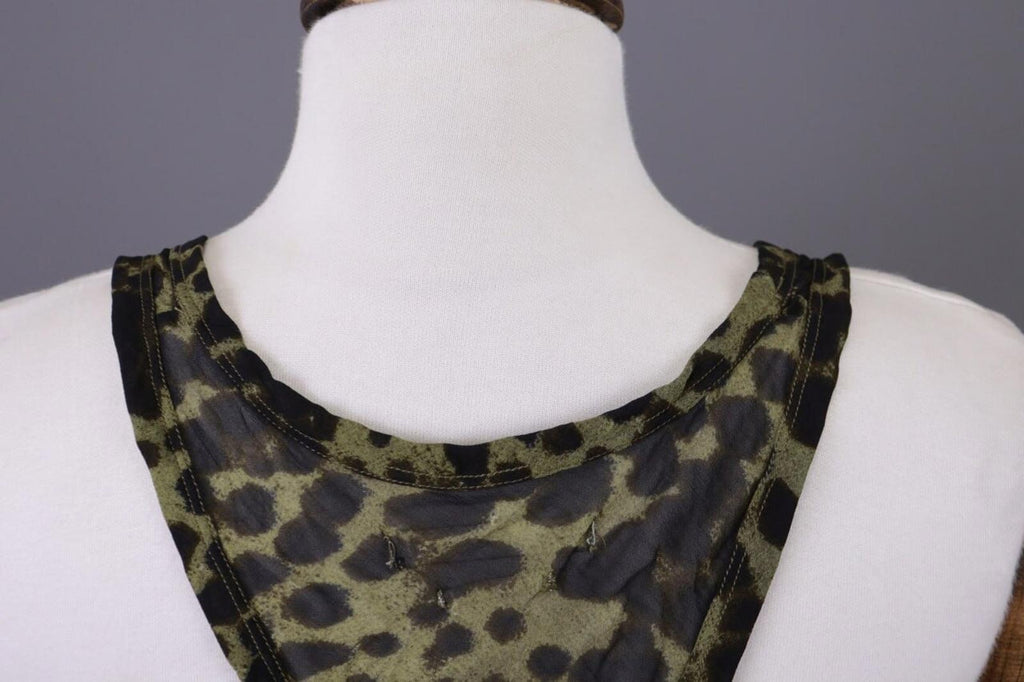 ISABEL MARANT ETOILE Multicolor Animal Printed Mesh Top Shirt Blouse – Size 36 S