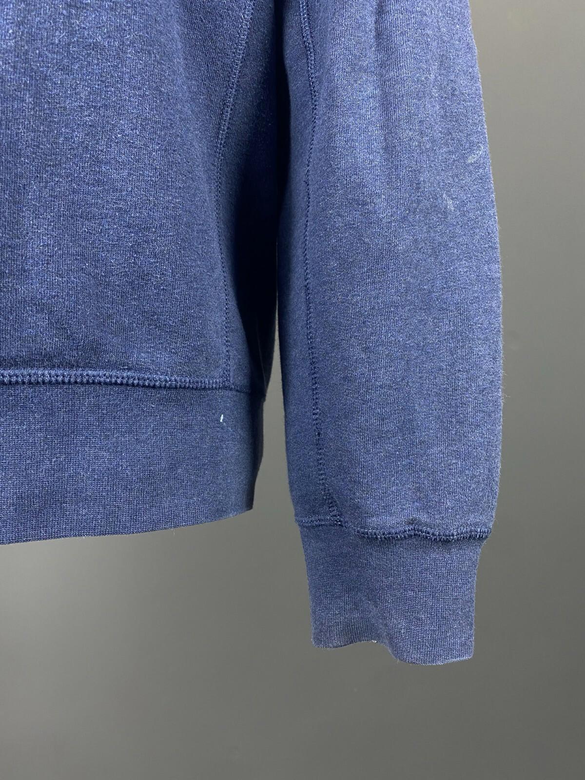 POLO SPORT RALPH LAUREN Blue Long Sleeve Full Zip Hooded Sweater – Men's M
