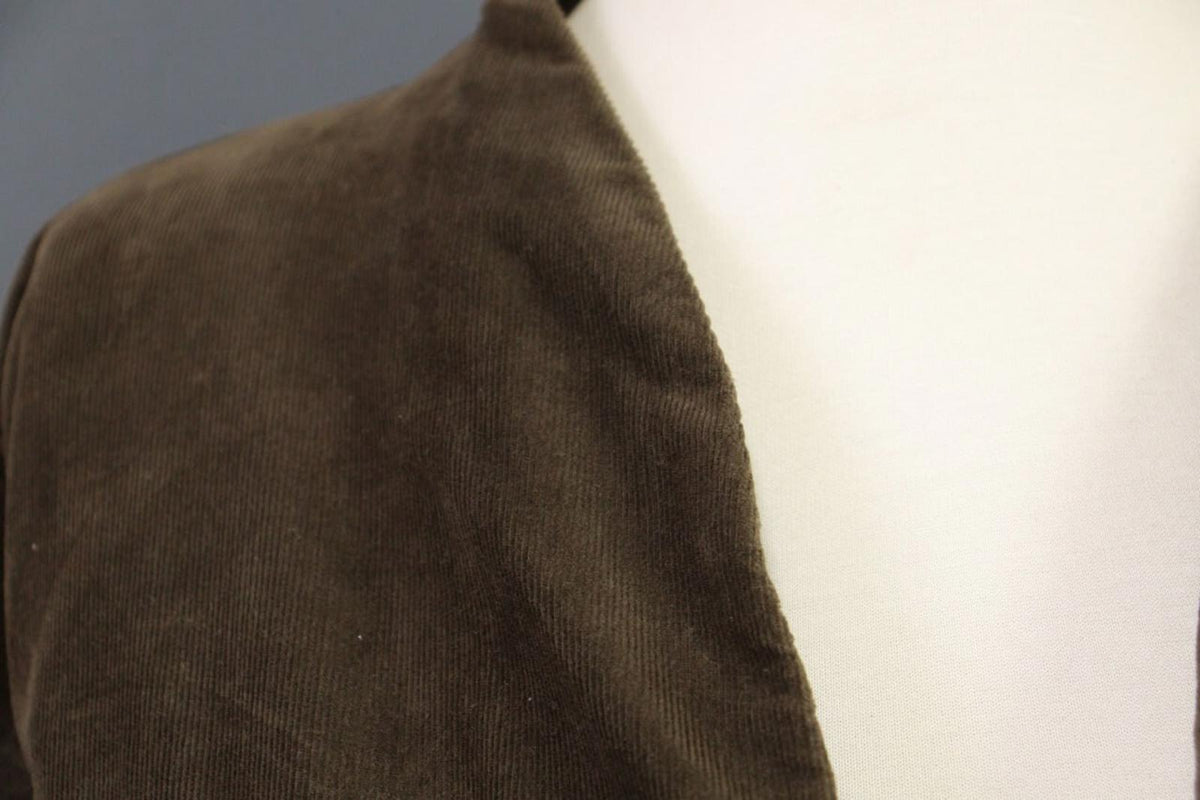 OSKA Slim Fit Brown Corduroy Blazer Jacket – Size 2