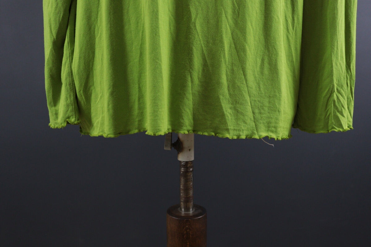 Gudrun Sjoden Green Boat Beck Long Sleeve Pullover Blouse – Size XXL