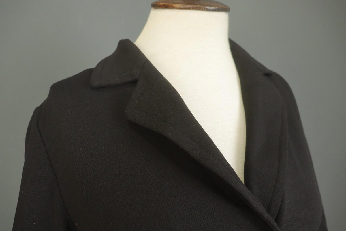 MARIMEKKO Ritva Falla Black Formal Notch Lapel Double Breasted Blazer Jacket S/M