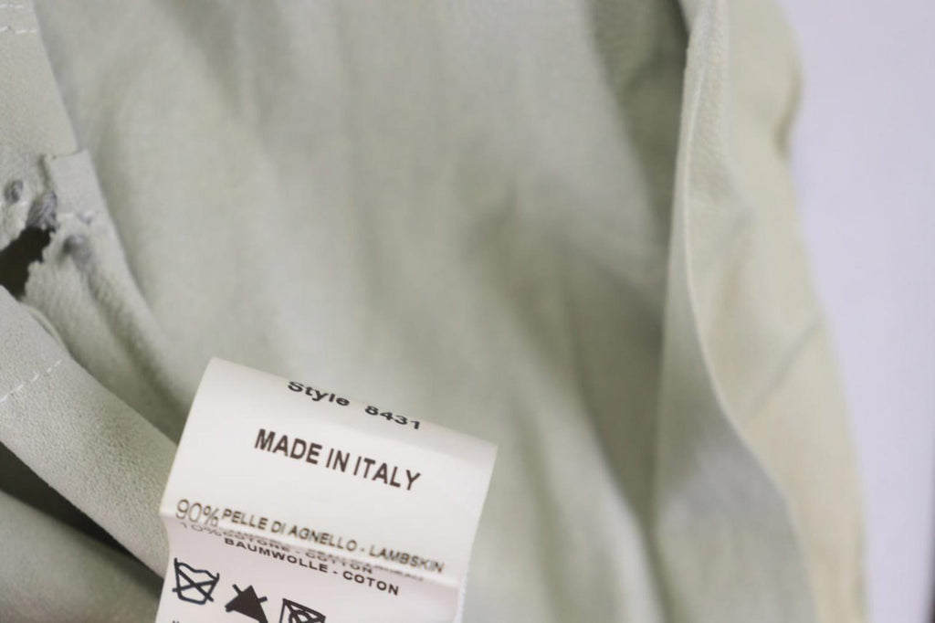 TRANSIT PAR-SUCH Beige 100%Cotton Long Sleeve Snap Front Drawstring Jacket Sz 2