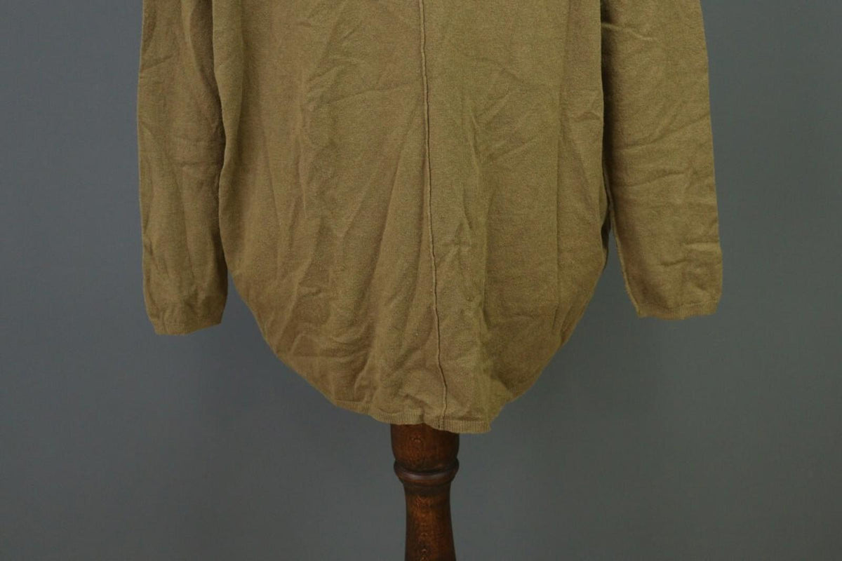 TRANSIT PAR SUCH Green Knit Lagenlook Tunic Sweater – Size 4