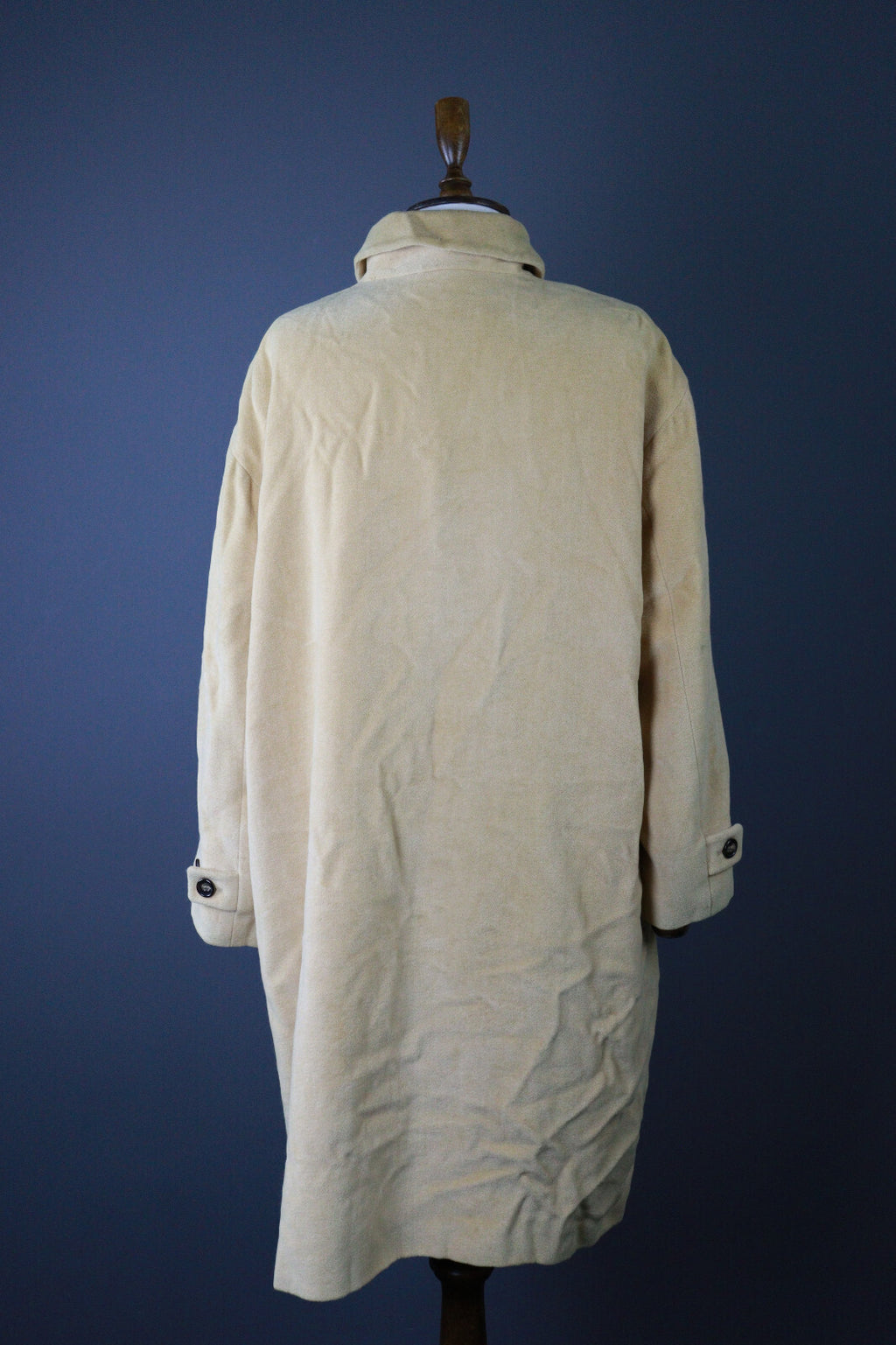 Jil Sander Beige Alpaca Wool Vintage Lagenlook Overcoat – Size 36 / Small
