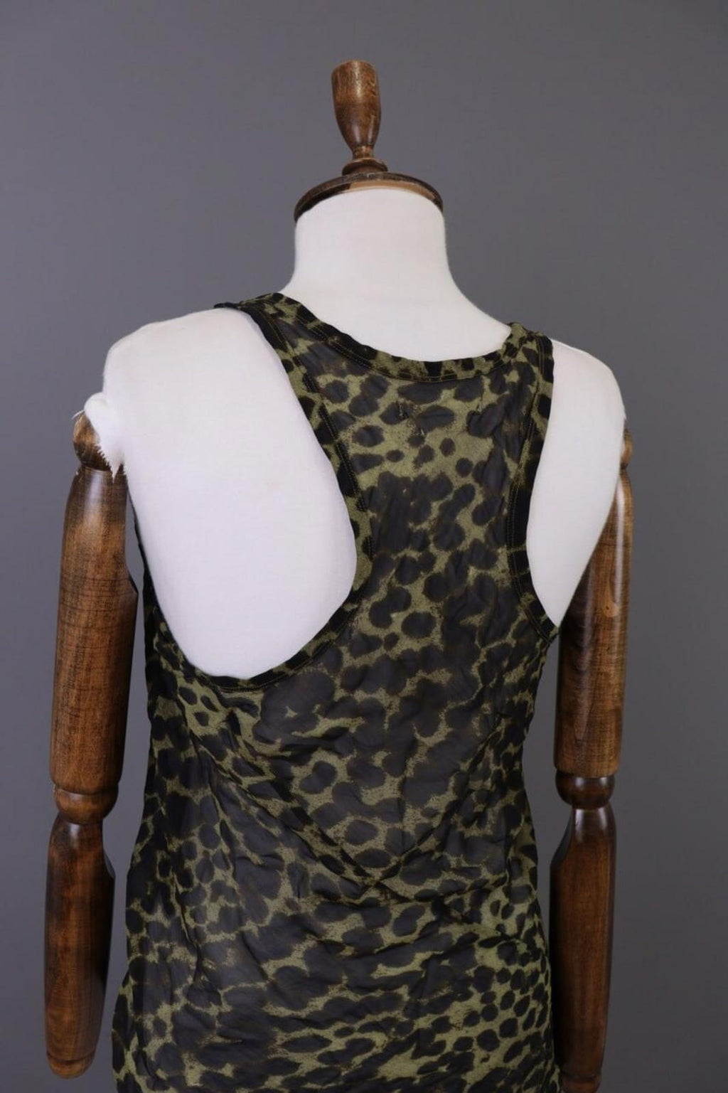 ISABEL MARANT ETOILE Multicolor Animal Printed Mesh Top Shirt Blouse – Size 36 S