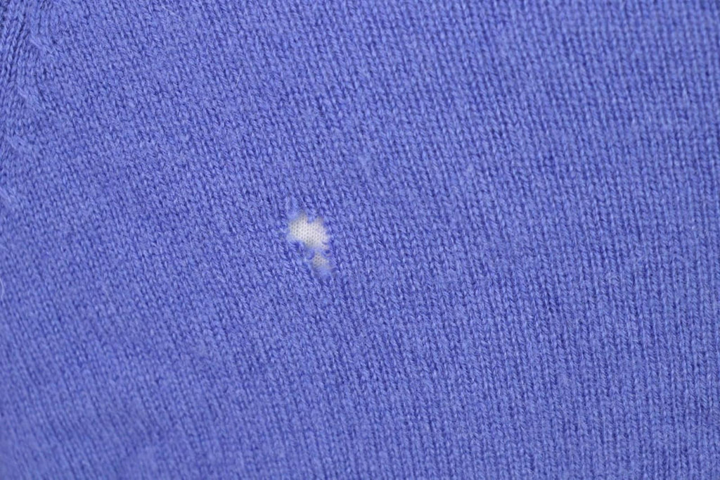 GUDRUN SJODEN Blue Cashmere Knit Cardigan Sweater – Size M