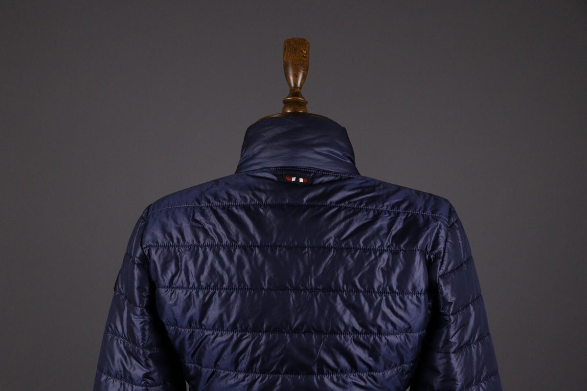 NAPAPIJRI Blue Full Zip Puffer Quilted Jacket – Size S