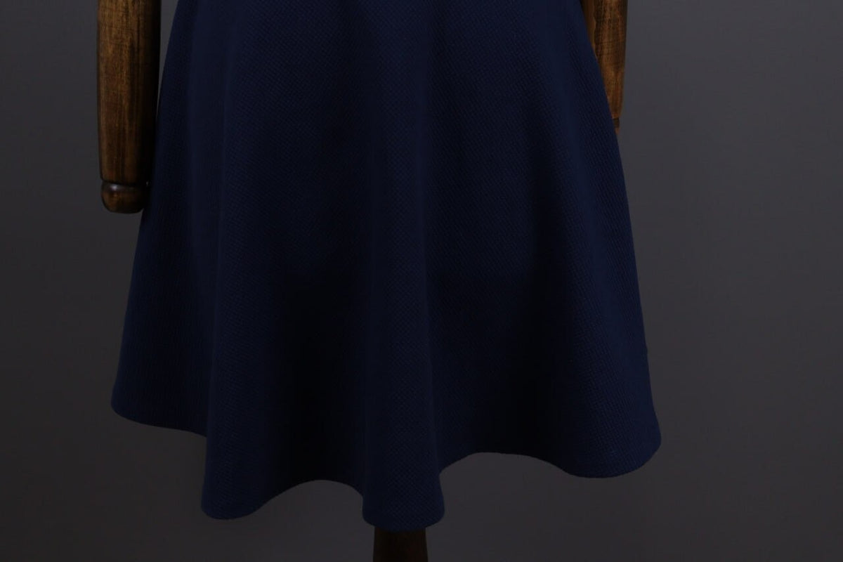 Claudie Pierlot Blue Summer Party Cocktail Evening Skeater Dress – Size 36