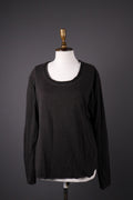RUNDHOLZ White Designer Lagelook Knit Long Sleeve Top Blouse Shirt – Size S