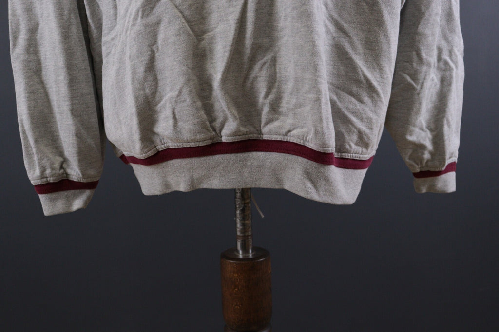 Vintage Carlo Colucci Embroidered Logo Gray Sweatshirt – Size L US 42-44 EU 52-54
