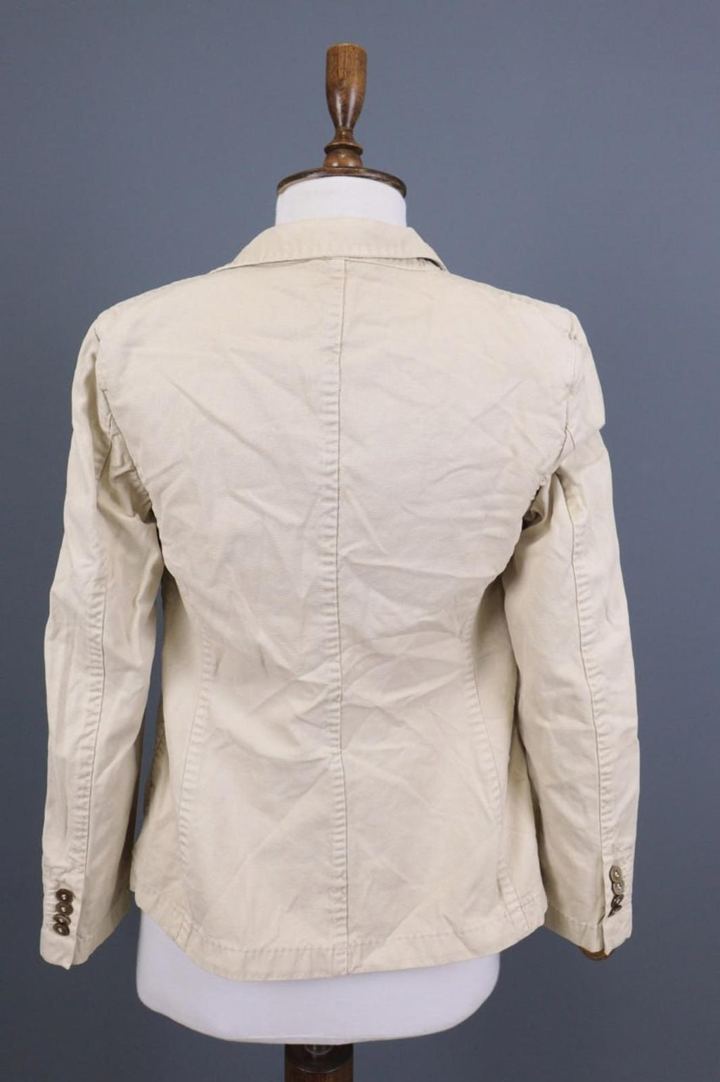 LBM Tan Tailored Fit Formal Notch Lapel Single Breasted Blazer Jacket – Size 42