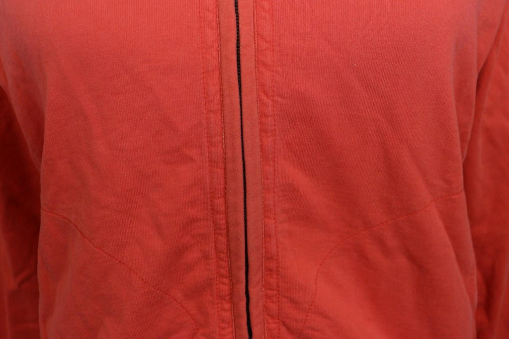 PARAJUMPERS Orange 100%Cotton Raglan Sleeve Drawstring Full Zip Hoodie – Size 2XL