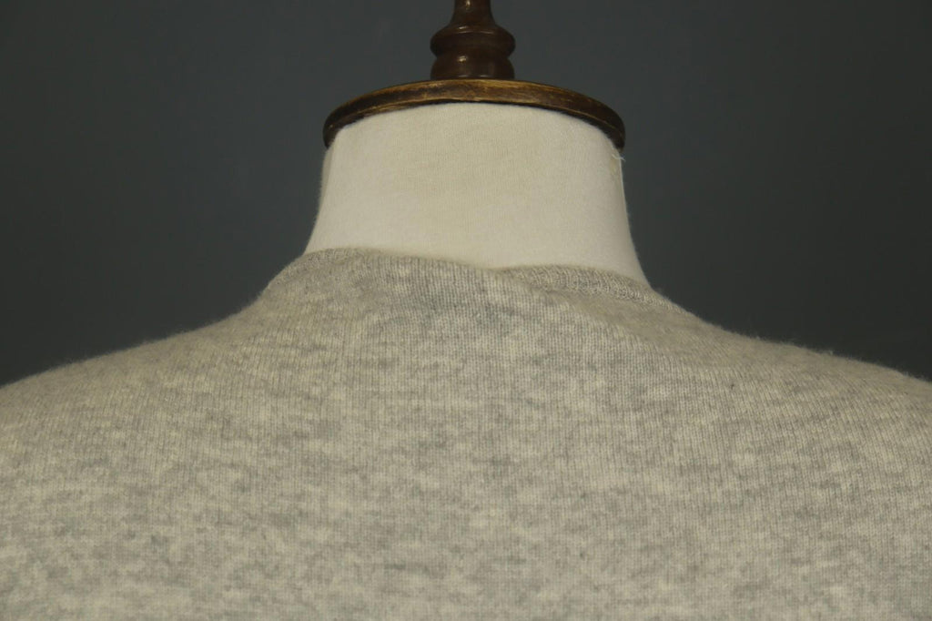 FABIANA FILIPPI Multicolor Knitted Lined V-Neck Pullover Sweater Dress – Size 50