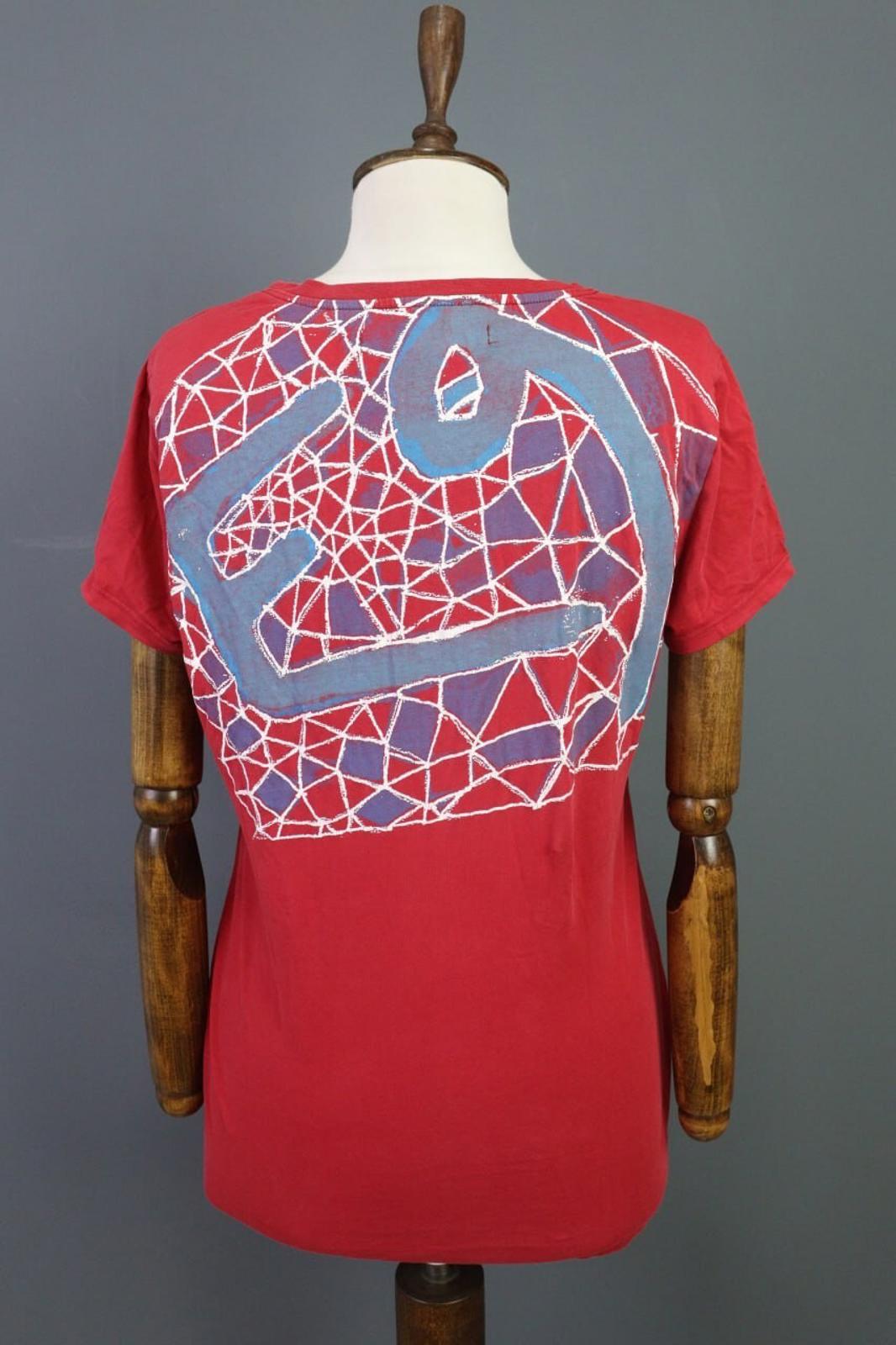 E9 Srl Harl W17 Red Hiking Short Sleeve Top Shirt – Size L