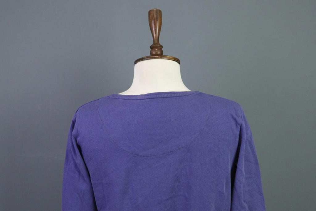 Used GUDRUN SJODEN Blue 3/4 Sleeve Top Blouse Shirt – Size S