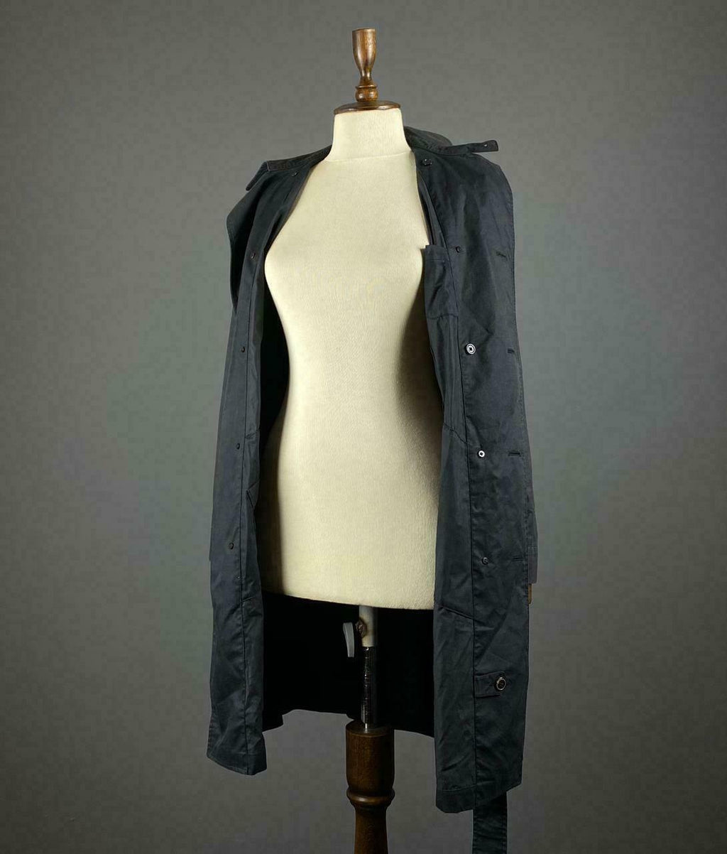 Ralph Lauren Black Belted Double Breasted Coat Jacket – Women's 6