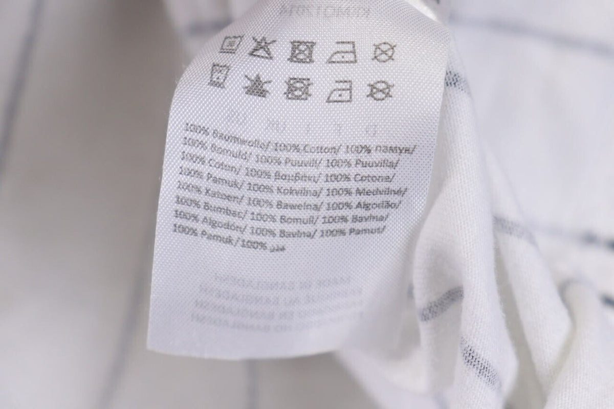 Karl Kani White Embroidered Summer Big Logo Short Sleeve T-shirt – Size XS