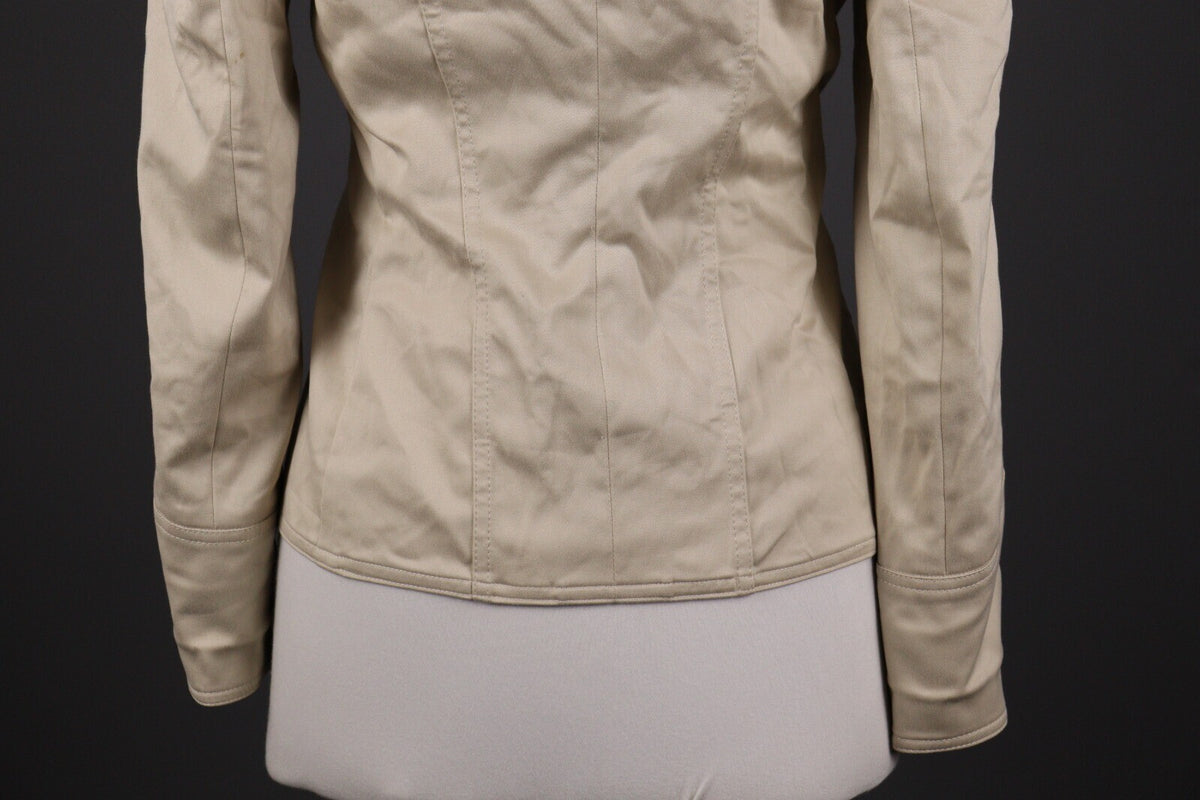 Escada Beige Formal Skirt Suit 2 Piece Blazer Jacket – Size 36