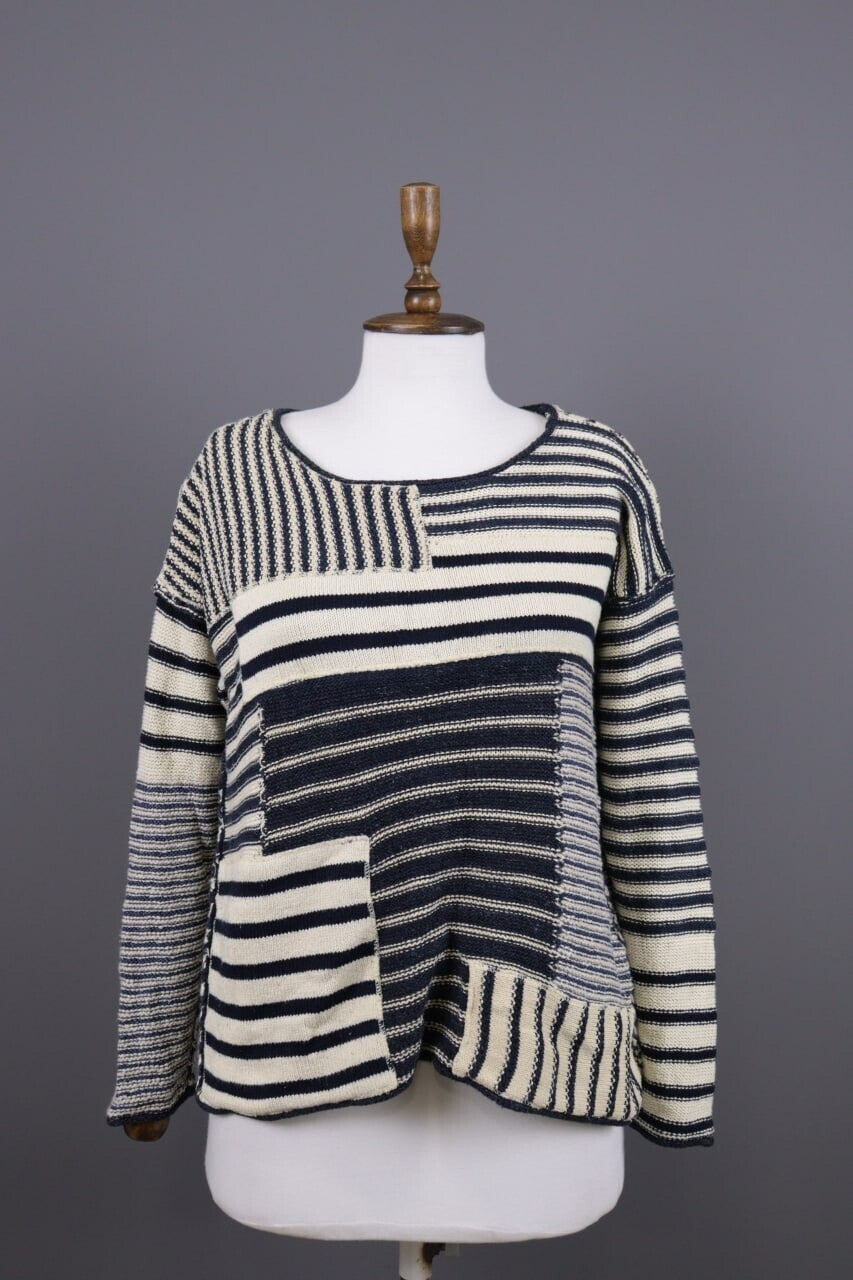 Denim & Supply Ralph Lauren Linen Lagenlook Oversized Knit Sweater – Size M