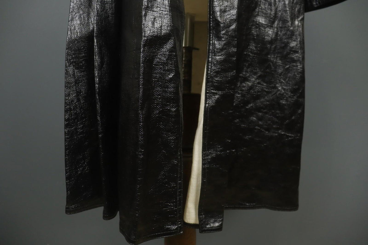 Carolina Herrera Black Regular Fit Long Sleeve Open Front Trench Coat – Size XS – Used
