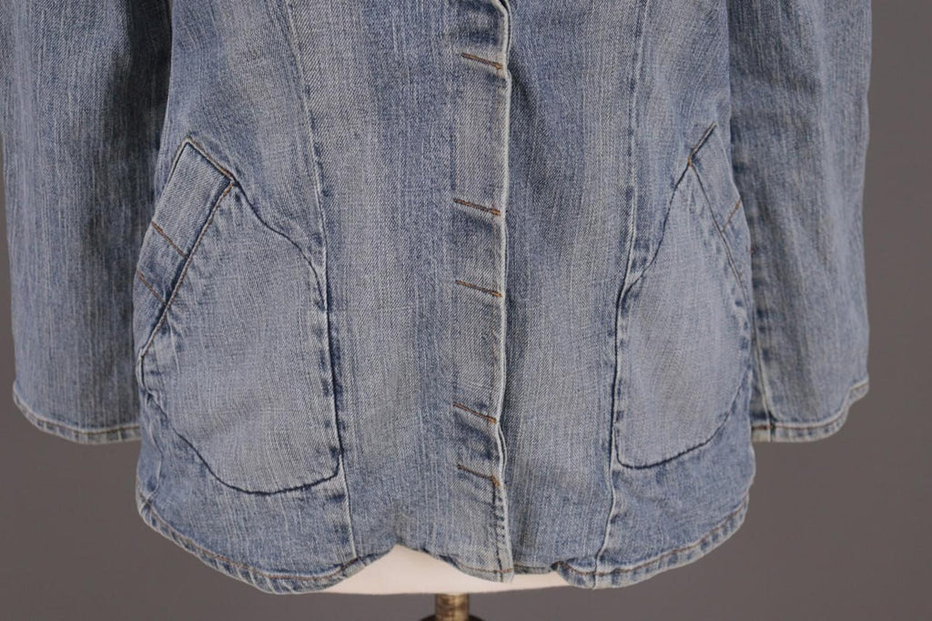 Vintage 90s W&L.T Walter Van Beirendonck Denim Jacket 38