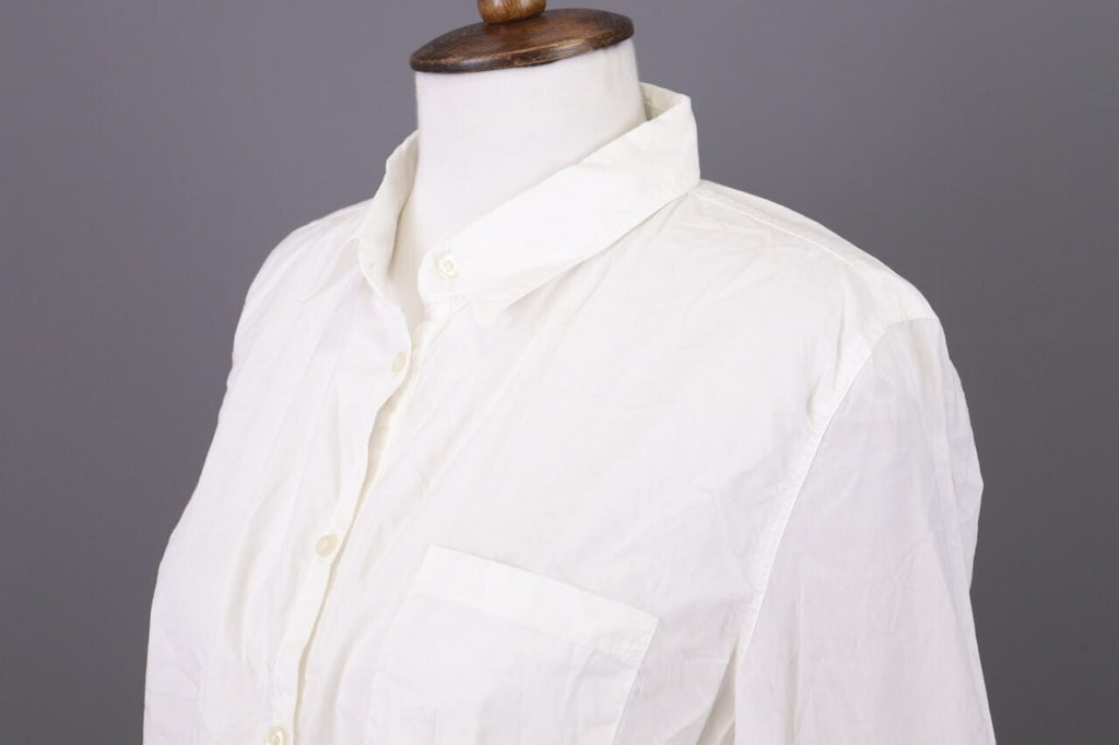 Emily Van Den Bergh White Long Sleeve Blouse Tunic Shirt – Size 44