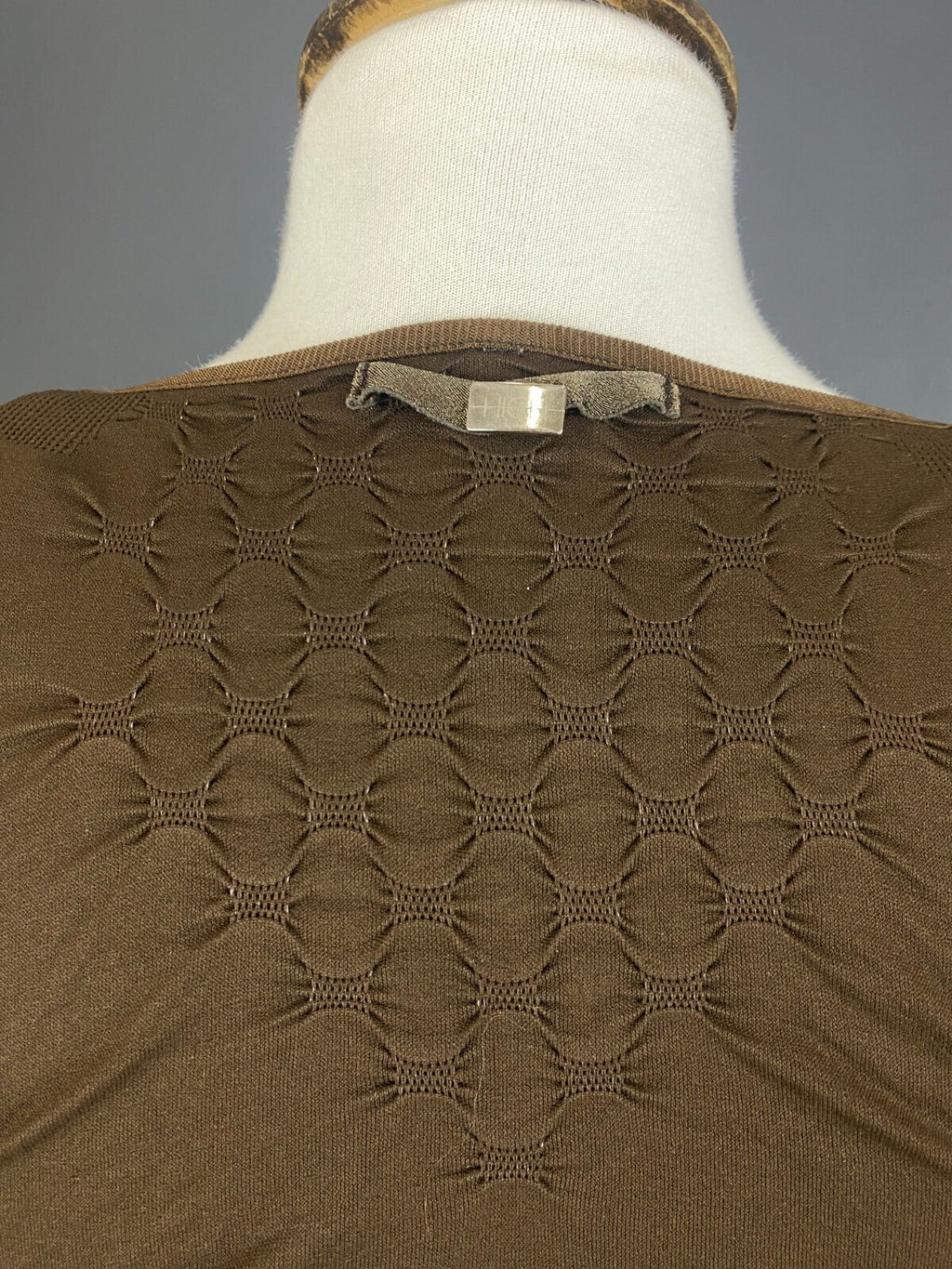 High Use Claire Campbell Brown Summer Bodycon Tunic Dress – Size M
