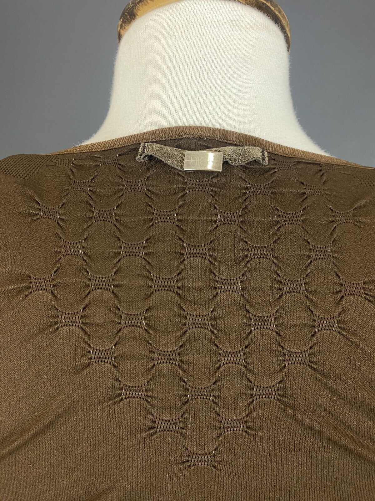 High Use Claire Campbell Brown Summer Bodycon Tunic Dress – Size M