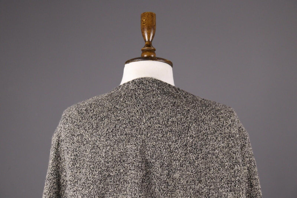 COP COPINE Gray Designer Knit Drape Cardigan Sweater – Size M