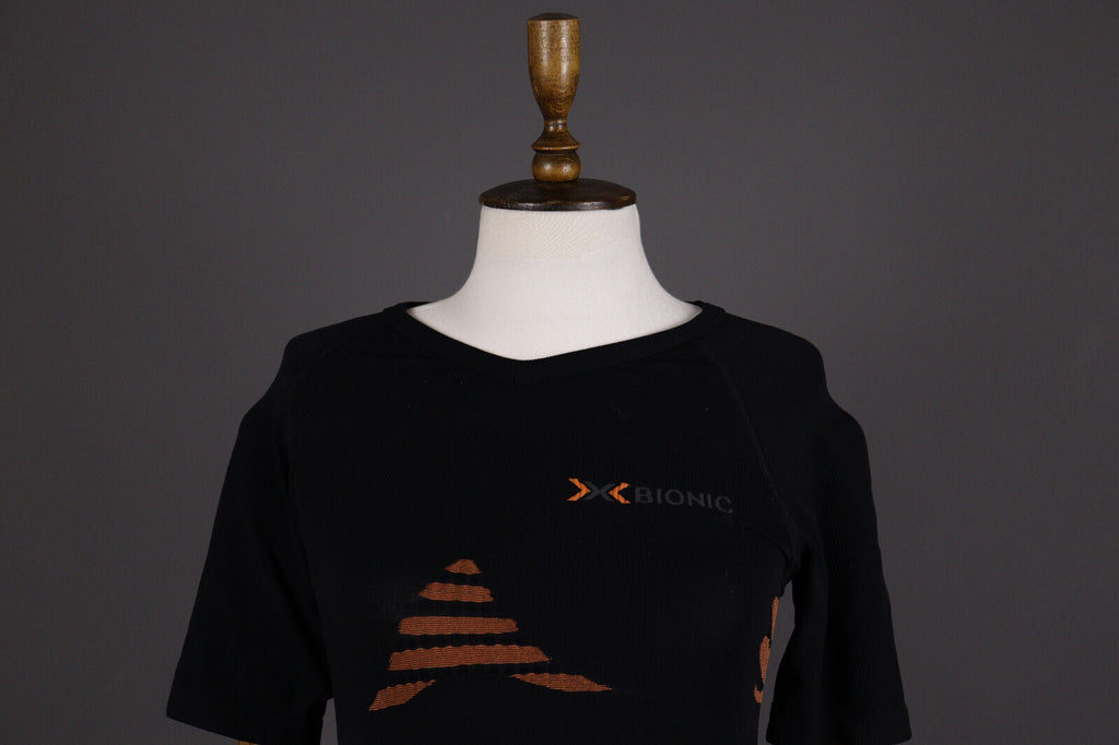 X-Bionic Energizer Black Short Sleeve Top Base Layer – Size XS