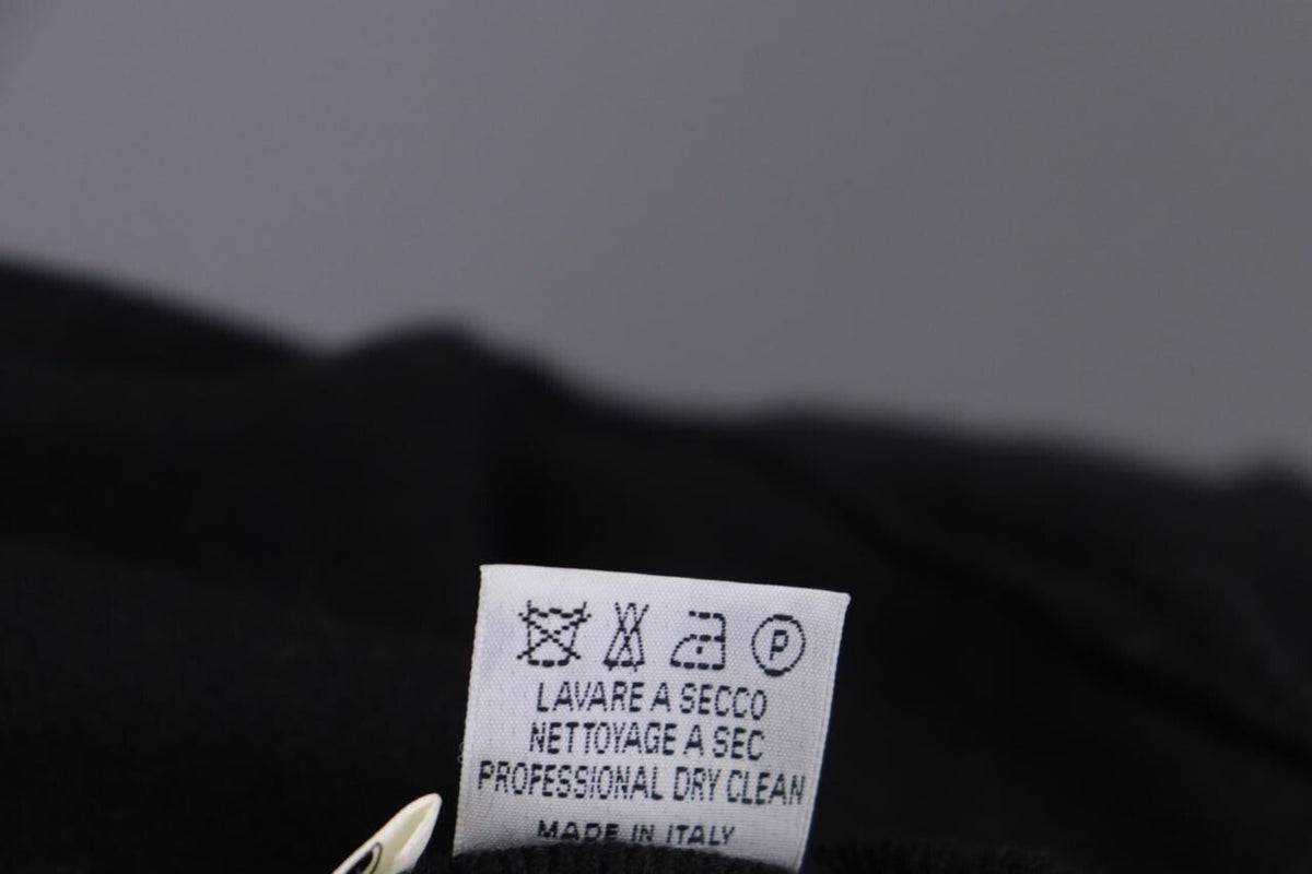 Sonia by Sonia Rykiel Black Wool Angora Knit Sweater 40 / M