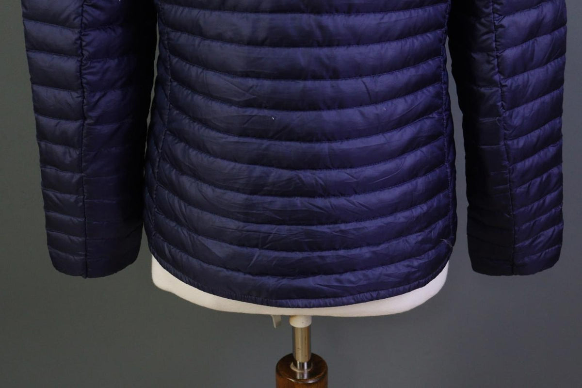 KJUS Blue Classic Fit Mock Neck Long Sleeve Full Zip Puffer Jacket – Size 40 / L