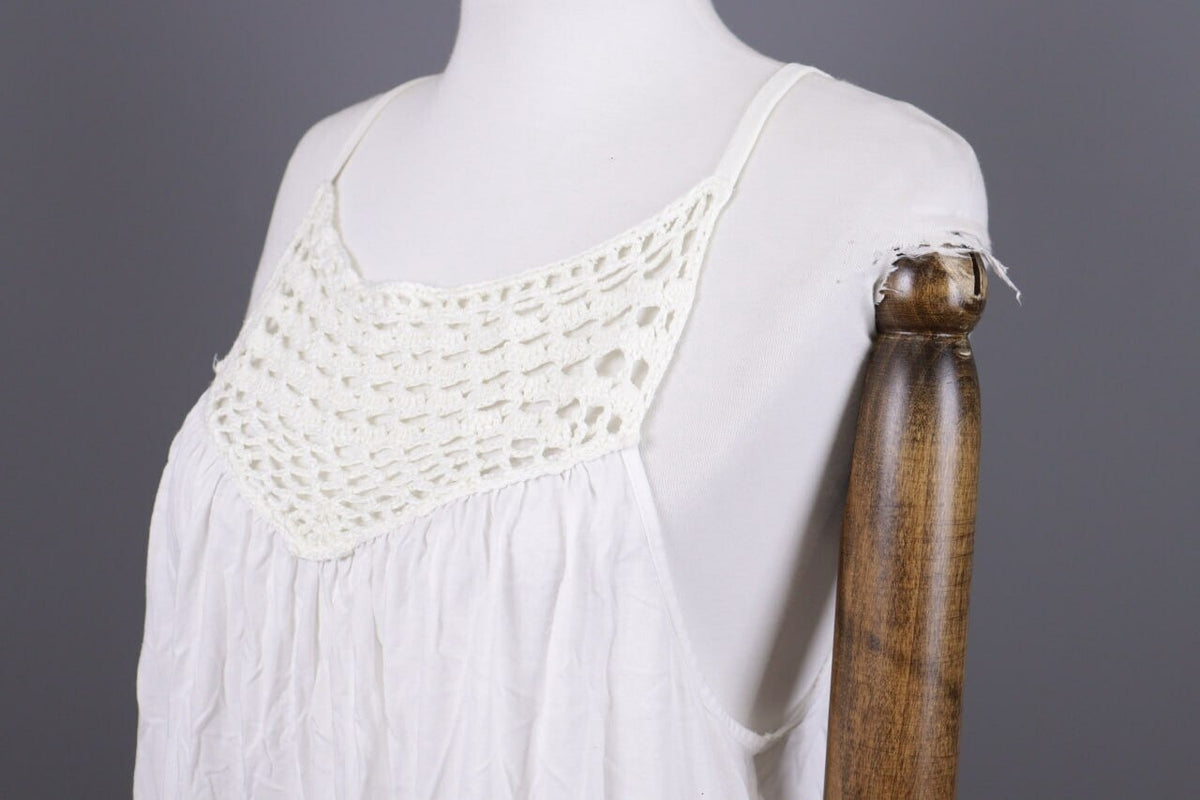Used Lauren Ralph Lauren White Tank Midi Dress – Size S